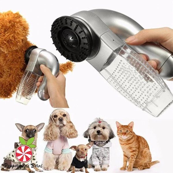 Dual Function Vacuum Pet Groomer