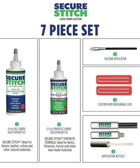 Secure Stitch Liquid Sewing Solution Kit!