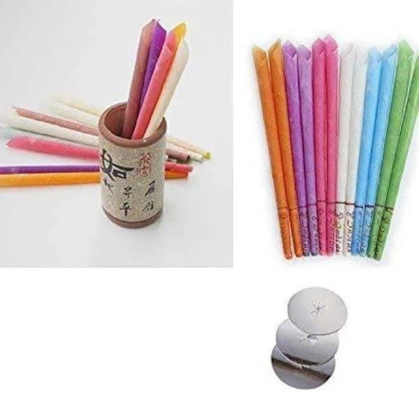 Beeswax Fragrant Ear Candle 10pcs - Image 10