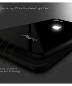 LED Light Illuminated Apple Logo 3D Case Cover For iPhone