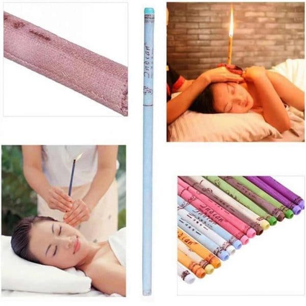 Beeswax Fragrant Ear Candle 10pcs - Image 3