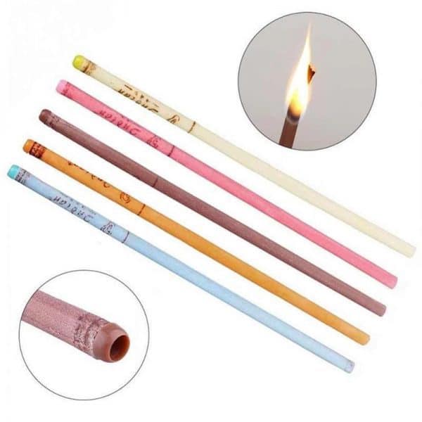 Beeswax Fragrant Ear Candle 10pcs - Image 4