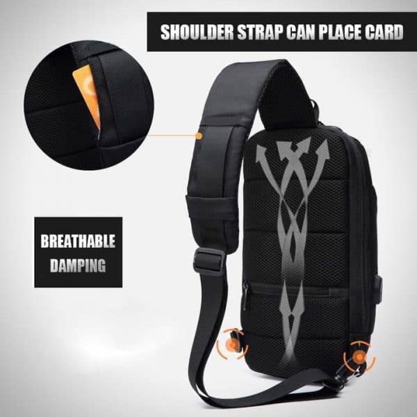 Anti-theft Backpack With 3-Digit Lock - Image 3