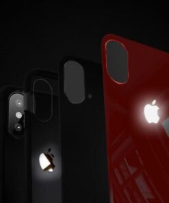 LED Light Illuminated Apple Logo 3D Case Cover For iPhone