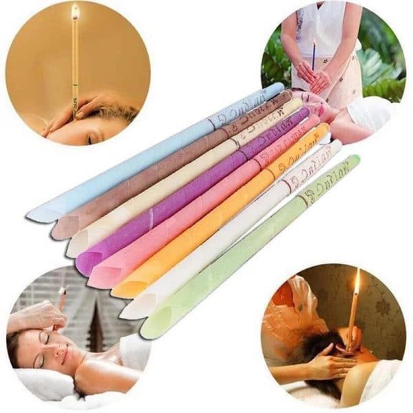 Beeswax Fragrant Ear Candle 10pcs - Image 8