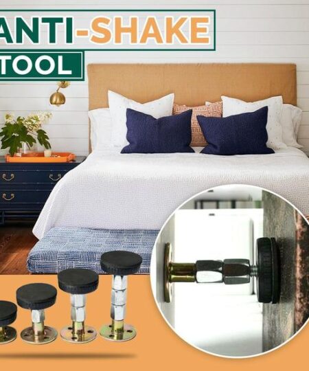 Adjustable Threaded Bed Frame anti-shake tool