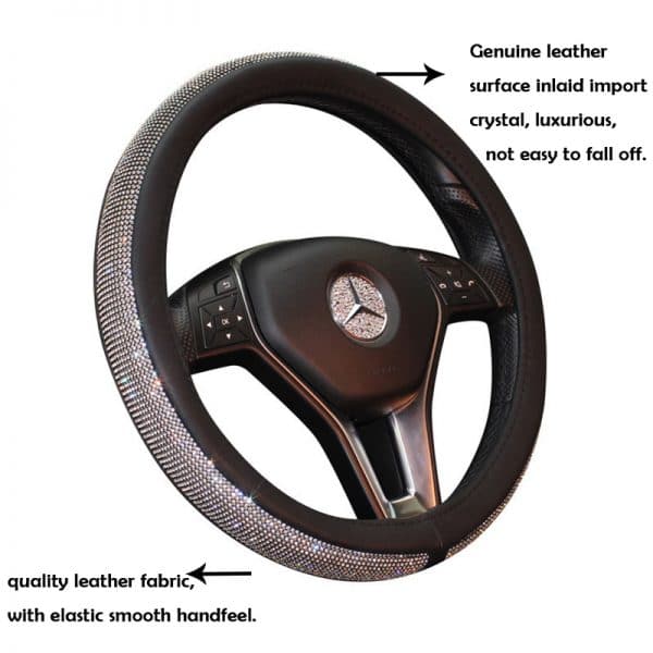 Swarovski Crystal Steering Wheel Cover - Image 3