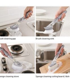 2 In 1 Cleaning Fluid Scrubber Kit