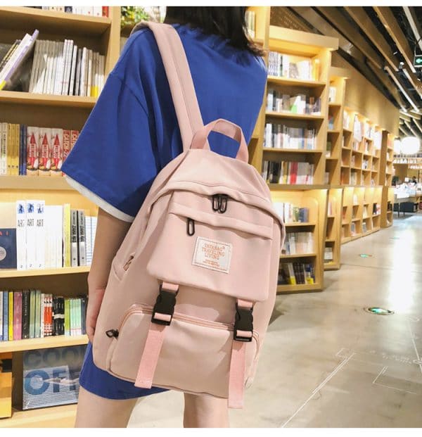 Pastel Laptop Backpack - Image 3