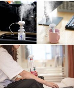 Portable Mini Water Bottle Caps Humidifier