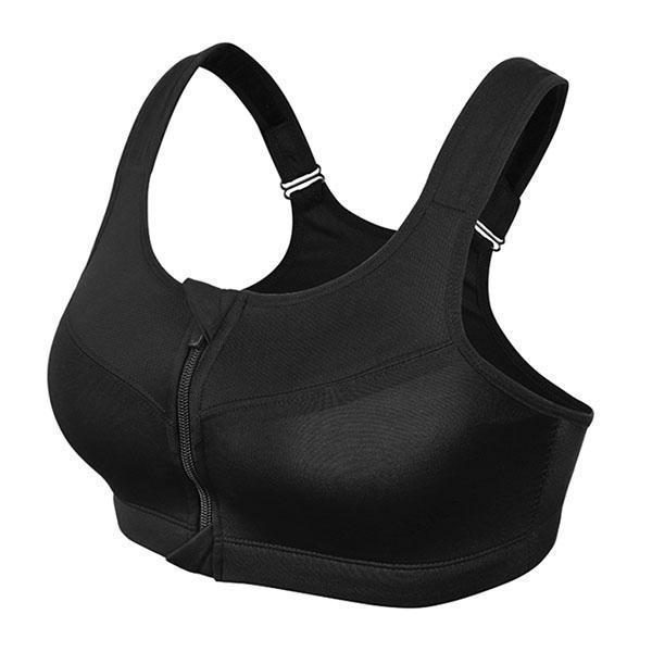 ADJUSTABLE SEAMLESS ZIPPER SPORT BRA - Image 4