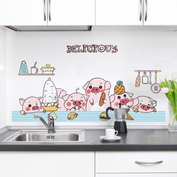 Kitchen Home Anti-smoke Wallpaper - Image 17