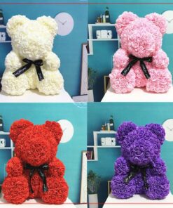 Sweet Valentine Eternal Rose Teddy Bear