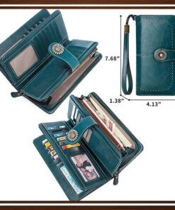 RFID Safe Large Women's Wallet