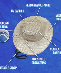 Anti-UV Sunstroke-Prevented Cooling Hat