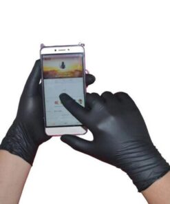 Black Disposable Latex Gloves