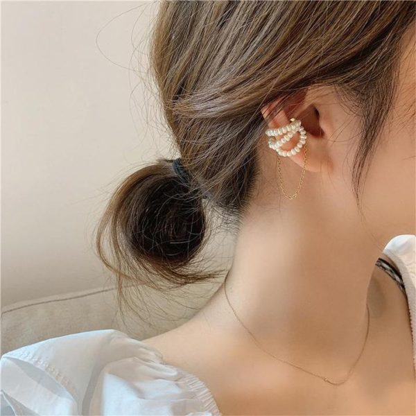 Rhinestones Ear Wrap Accessory