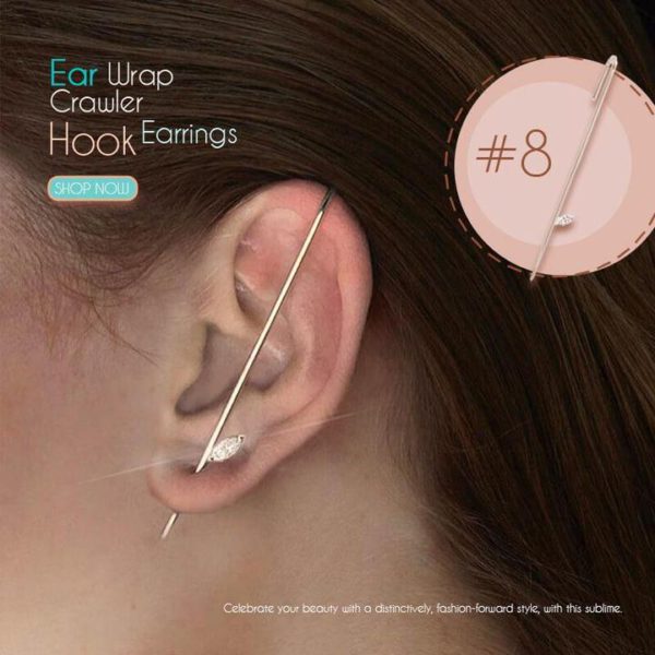 (50% OFF)Ear Wrap Crawler Hook Earrings