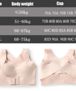 Seamless Front Buckle Support Bra