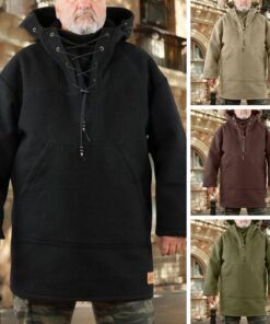 Men's Wool Anorak Outdoor Jacket