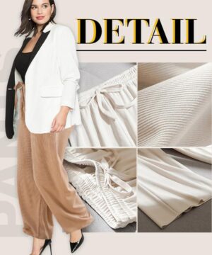 Sueea®【Mother's Day Promotion-50% OFF】Ice Silk Wide Leg Pants Women