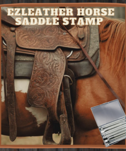 [PROMO 30% OFF] EZLeather Horse Saddle Stamp