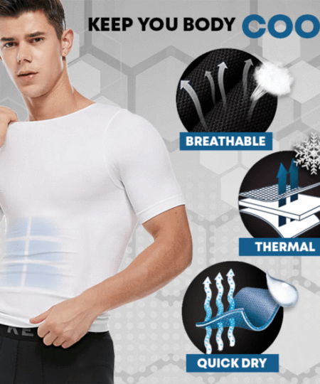 SecondSkin™ Men's Shaper Cooling T-Shirt