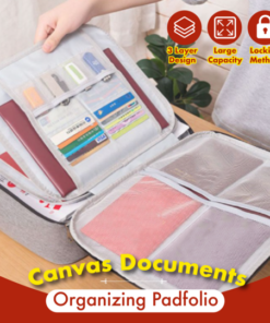 Canvas Documents Organizing Padfolio