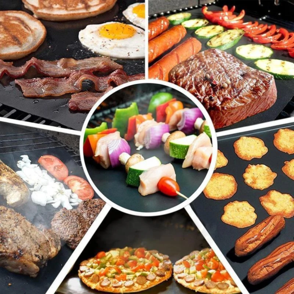 (🔥Summer Hot Sale - Save 50% OFF) Non-Stick BBQ Baking Mats, Buy 2 Get 1 Free