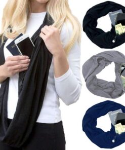 IScarf Multi-Way Infinity Scarf With Pocket