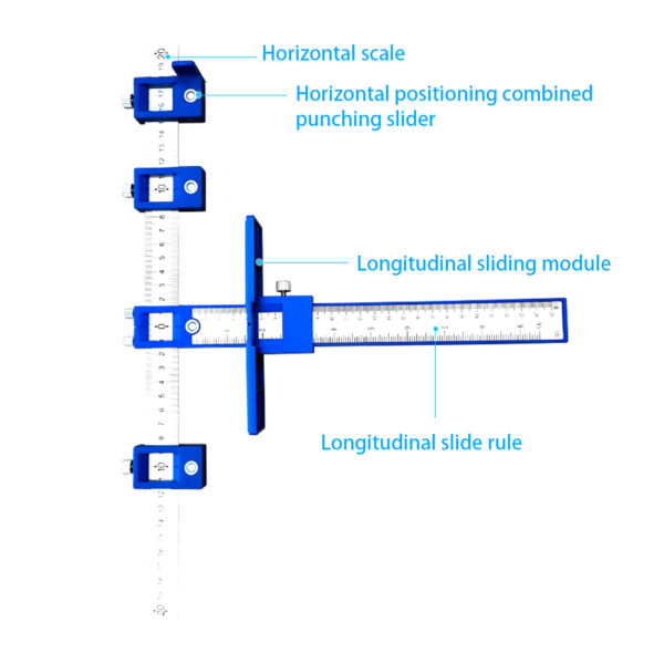 (🔥Father's Day Hot Sale-49% OFF) Drill Measuring Ruler Tool!