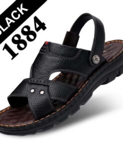 Men's Leather Casual Sandals（Freeshipping）