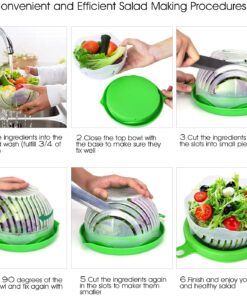 (💥New Year Flash Sale💥-48% OFF)QUICK CHOP SALAD BOWL(Buy 3 get 1 free+free shipping!)