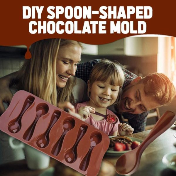 (🔥Summer Hot Sale - Save 50% OFF) Chocolate Spoon Mold, Buy 2 Get Extra 20% OFF