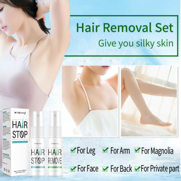 （🔥Hot Summer Sale - 50% OFF）2021 Magical Hair Inhibitor & Hair Removal💝BUY 1 GET 1 FREE!!