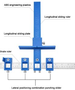 (🔥Father's Day Hot Sale-49% OFF) Drill Measuring Ruler Tool!