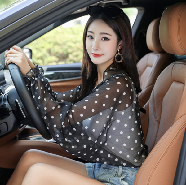 🌞SUMMER SALE - BUY 2 GET 1 FREE🌞【DRIVING/TRAVELING】CHIFFON COOL SUN-PROTECTIVE SHAWL FOR LADIES