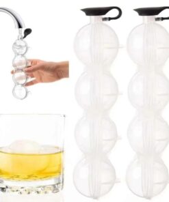 (🔥Summer Hot Sale - Save 50% OFF) 4-Ball Ice Cube Mold, Buy 2 Get 2 Free