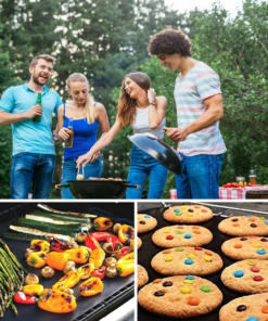 (🔥Summer Hot Sale - Save 50% OFF) Non-Stick BBQ Baking Mats, Buy 2 Get 1 Free