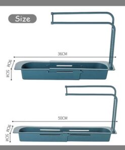 (SUMMER HOT SALE - 50% OFF) Telescopic Sink Storage Rack - BUY 2 FREE SHIPPING