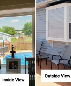 (SUMMER HOT SALE- Save 50% OFF) 1-Way Vision Horizontal Blinds- Buy 2 Get Extra 5% OFF