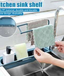 (SUMMER HOT SALE - 50% OFF) Telescopic Sink Storage Rack - BUY 2 FREE SHIPPING