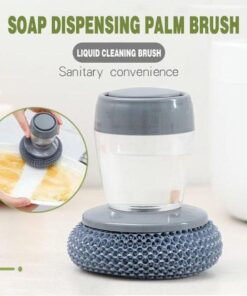 (Summer Sale - 50% OFF)Kitchen Soap Dispensing Palm Brush