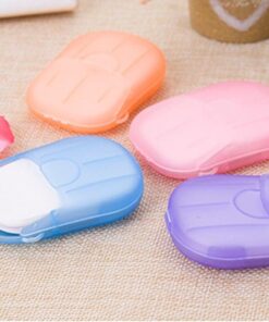 (Summer Flash Sale- 50% OFF) Portable Soluble Soap Paper - Buy 5 Get 3 Free