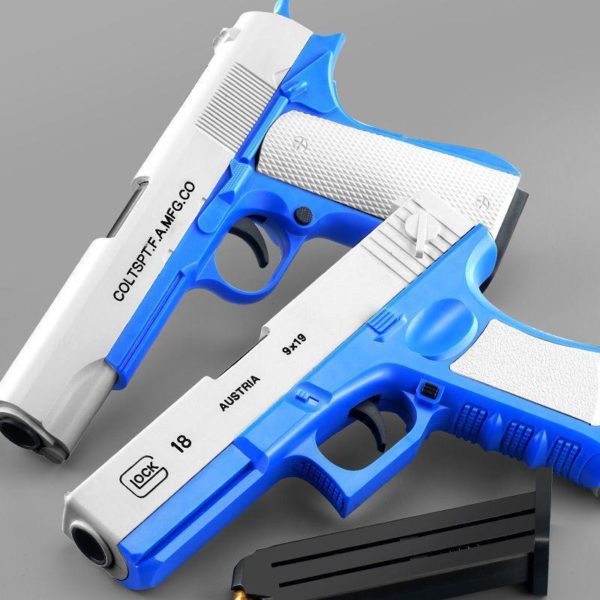 💥Summer Hot Sale 50% OFF💥Glock & M1911 Shell Ejection Soft Bullet Toy Gun