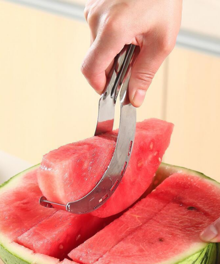 💥Early Summer Hot Sale 50% OFF💥 Stainless Steel Watermelon Slicer & BUY 2 GET 2 FREE