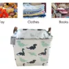 FOLDABLE CANVAS CARTOON STORAGE BOX 4 PCS/SET