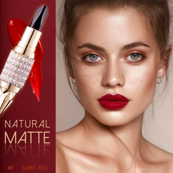 🔥🔥 Sale 50% OFF - 3in1 Queen's Scepter Tricolor Waterproof Matte Lipstick