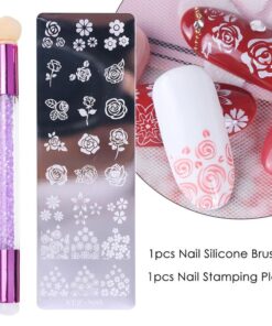 (Summer Hot Sale-50% OFF) Silicone French Nail Art Stamp