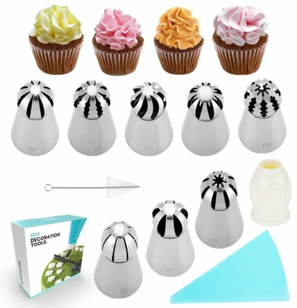 ⛄Early New Year Hot Sale 50% OFF⛄-Cake Decor Piping Nozzle Set